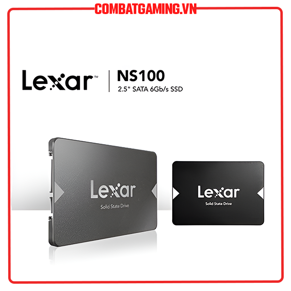 Ổ cứng ssd lexar ns100 2.5" 128gb/ 256gb/ 512gb sata iii 6gb/s