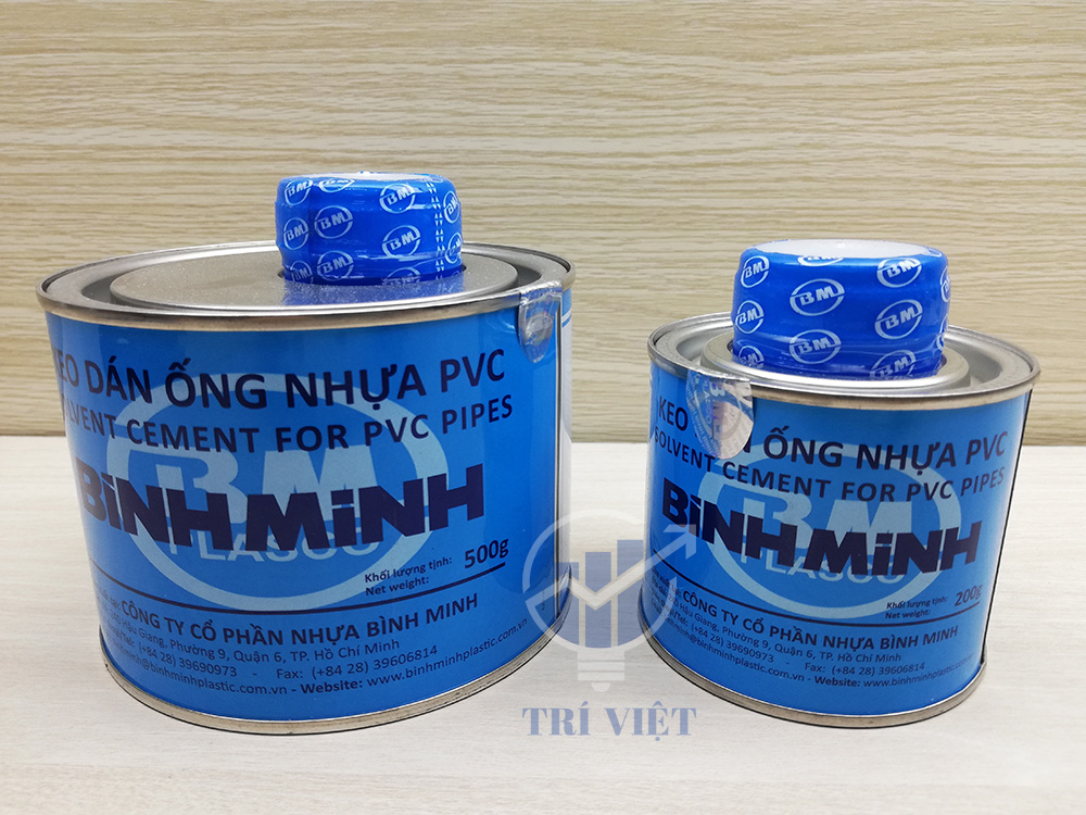 [HCM]Keo Dán Ống Nhựa Bình Minh 500g/200g