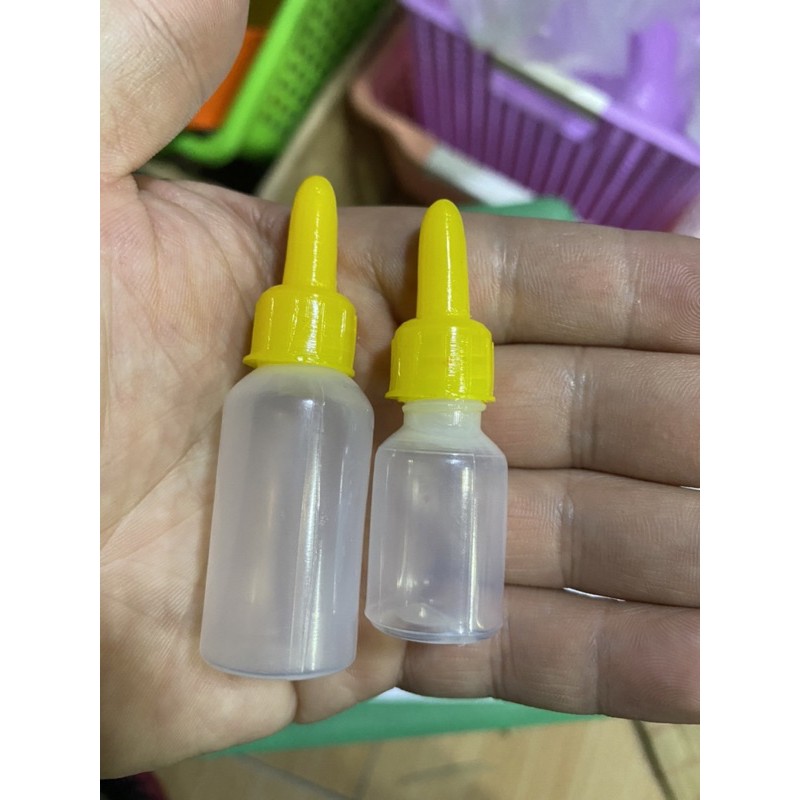 Combo 10 lọ nhựa 5ml-10ml có nắp