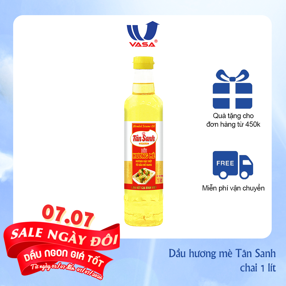 Dầu hương mè rang Tân Sanh 1L