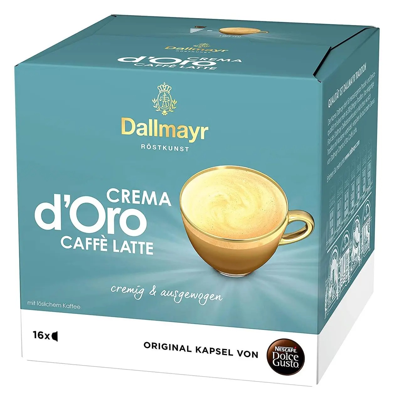 Cà phê viên nén nescafe dolce gusto crema d'oro caffe latte - cafe latte