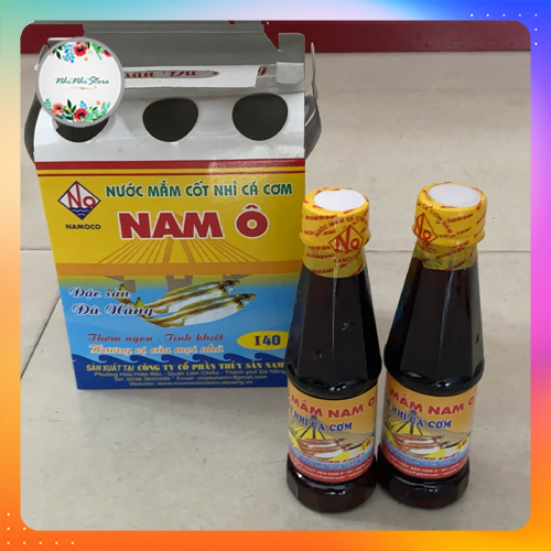 Combo 2 chai 250ml nước mắm cốt nhỉ cá cơm 40 độ đạm