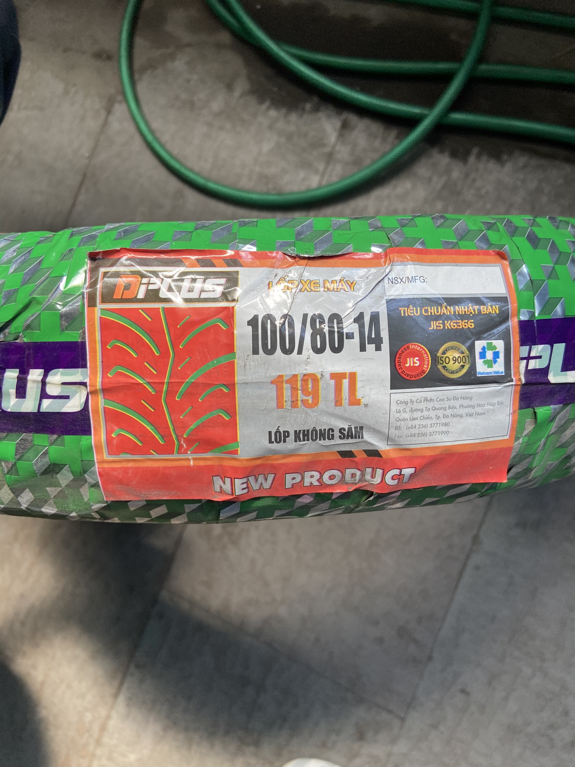 Dplus 100/80-14 Scooter Tire with Rear Cover for Piaggio Liberty, Sh 125I Abs, Honda Vario, Air Blade Giá 470,000 Đồng*Miễn phí vận chuyển