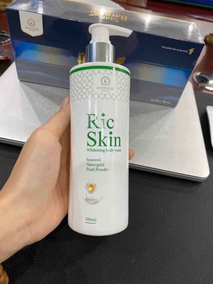 Sữa tắm ric skin - da trắng sáng
