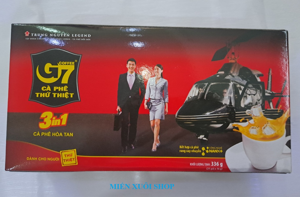 Trung Nguyên Legend - Cà phê hòa tan G7 3in1 hộp