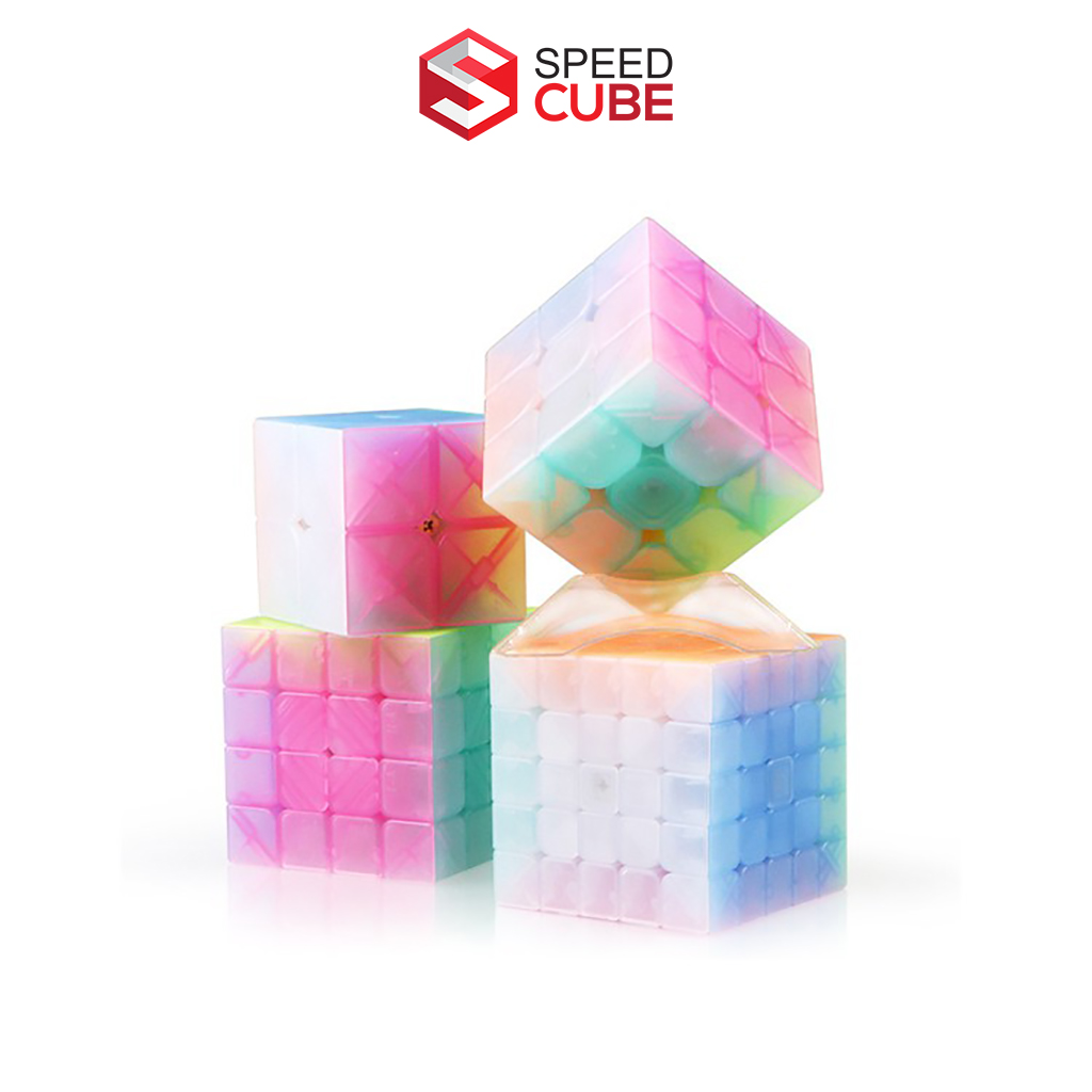 Rubik s Cube variant quartz jelly color 2x2 3x3 4x4 5x5-shop speed cube