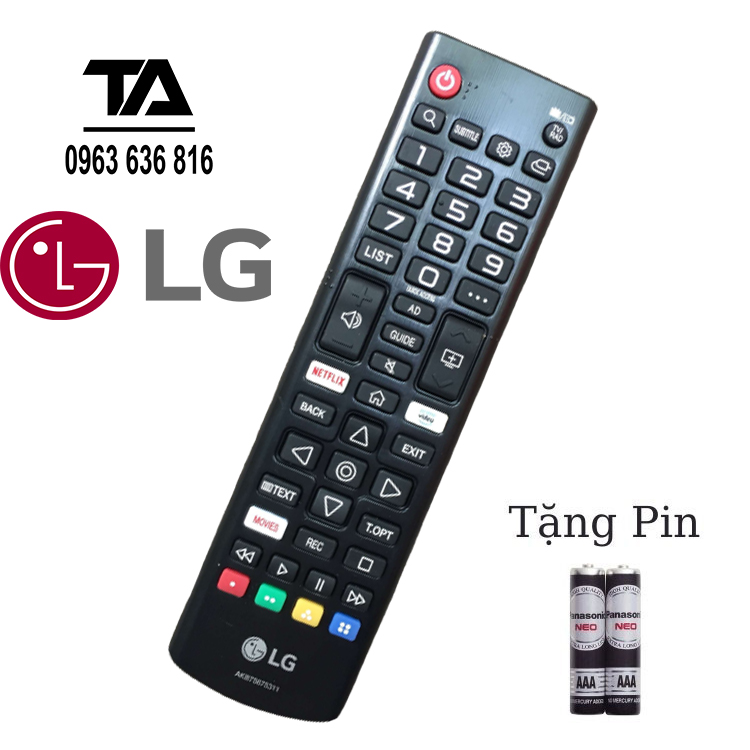 [ FREESHIP ] Remote tivi LG ✔ Điều khiển tivi LG 2020 AKB75675311 dùng cho tất cả các đời TV LG - CHÍNH HÃNG