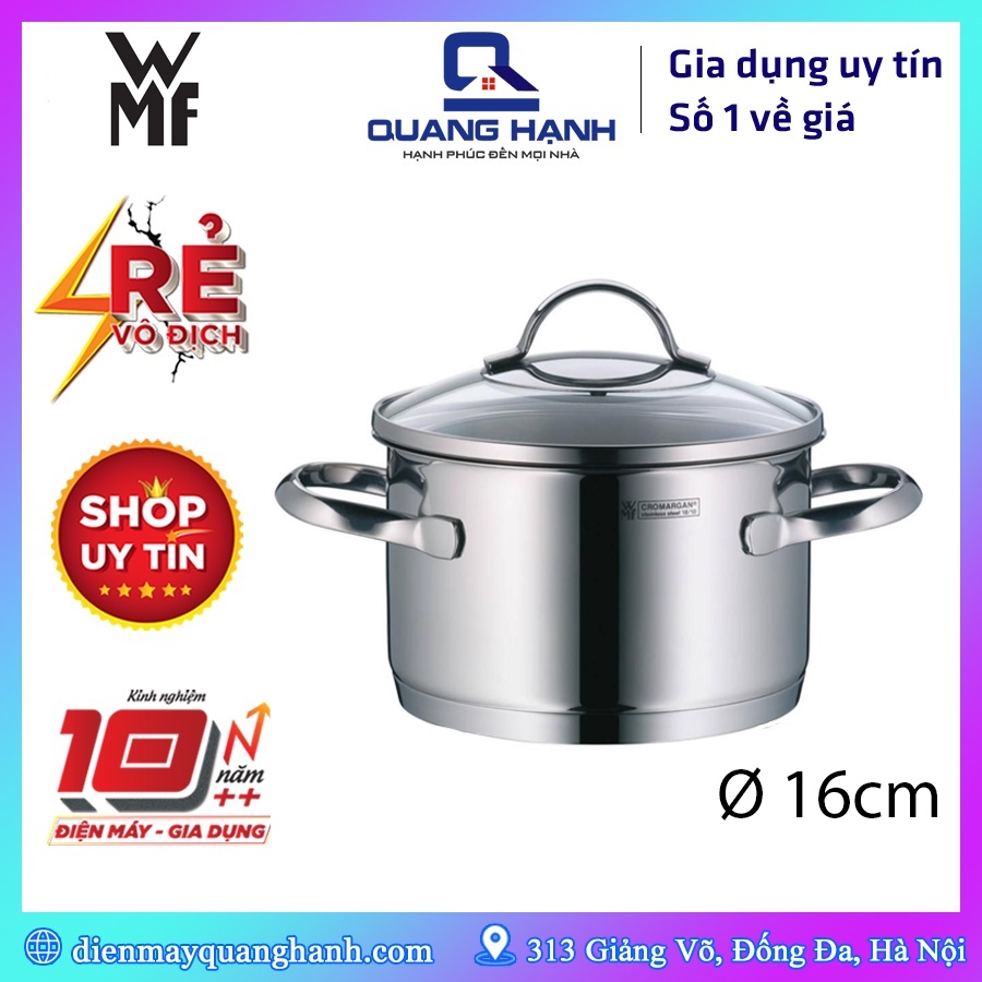 Nồi wmf provence plus high casserole 16cm dùng cho mọi loại bếp 0722166380