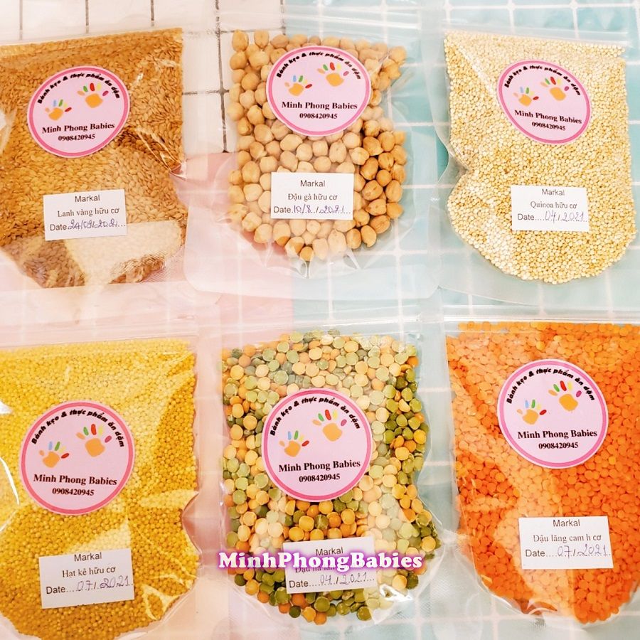 Gói lẻ 100g đậu hạt các loại