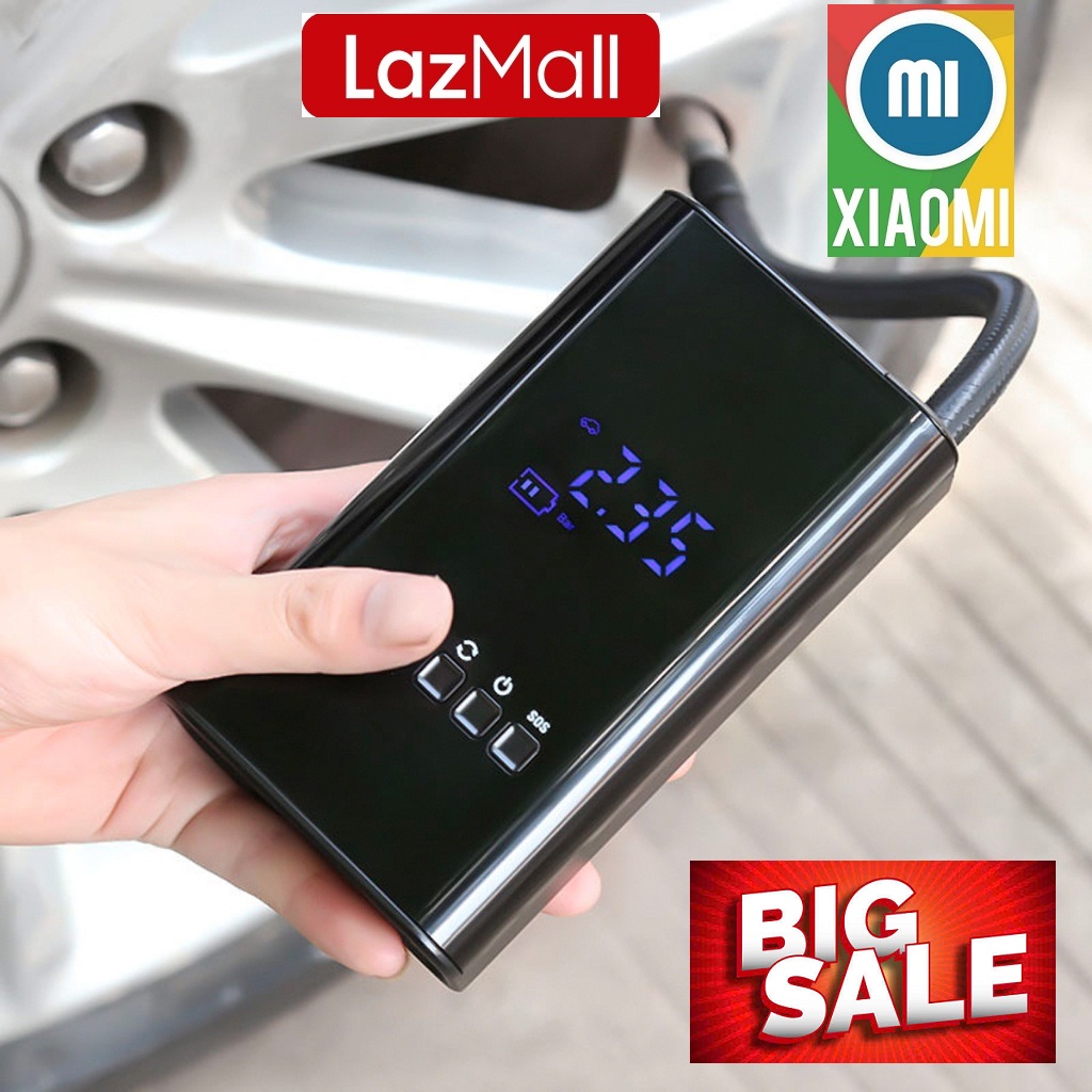 LazMall Ưu Đãi Đặc Biệt - SALE OFF 50% - Xiaomi Máy Bơm Lốp Xe Hơi Không Dây L3024 Có Lcd Công Suất Mạnh 60W giải pháp tiện lợi cho người dùng di động. Thiết kế nhỏ gọn, dễ sử dụng, phù hợp cho cả xe hơi và xe ...