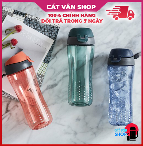 Bình nước nhựa tritan lock&lock news sport spout bottle - 550ml abf638 650ml abf639
