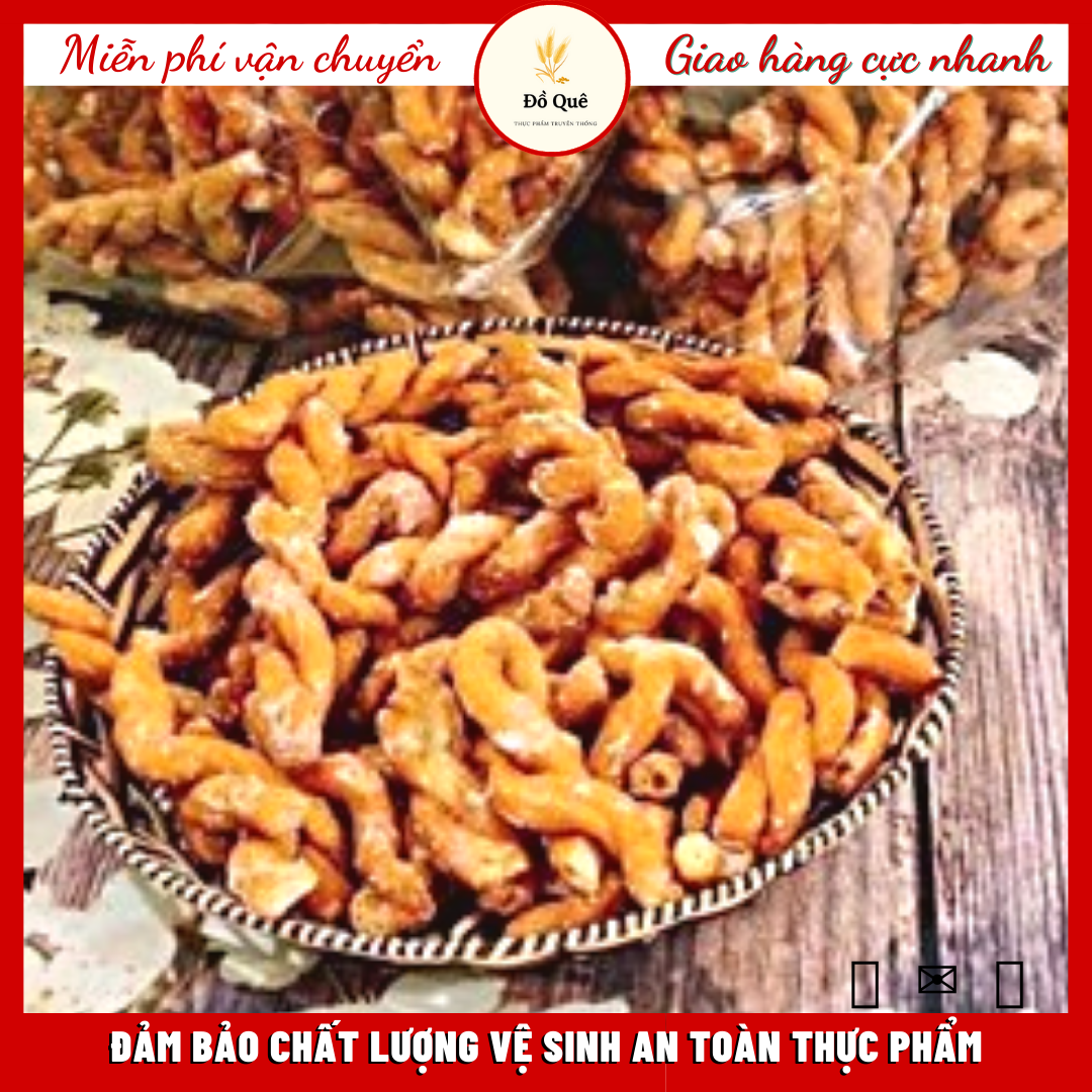 500 gram Bánh neo ngọt Bánh thèo lèo ngọt Quẩy thừng ngọt