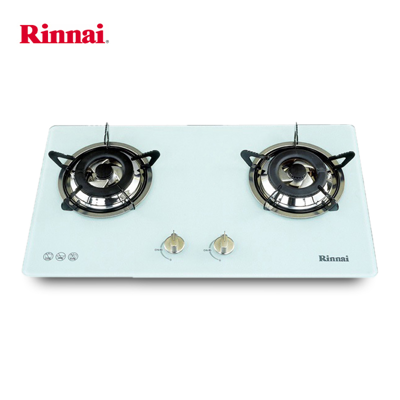 Bếp gas âm rinnai rvb-2wg, có đầu hâm, ngắt gas tự động