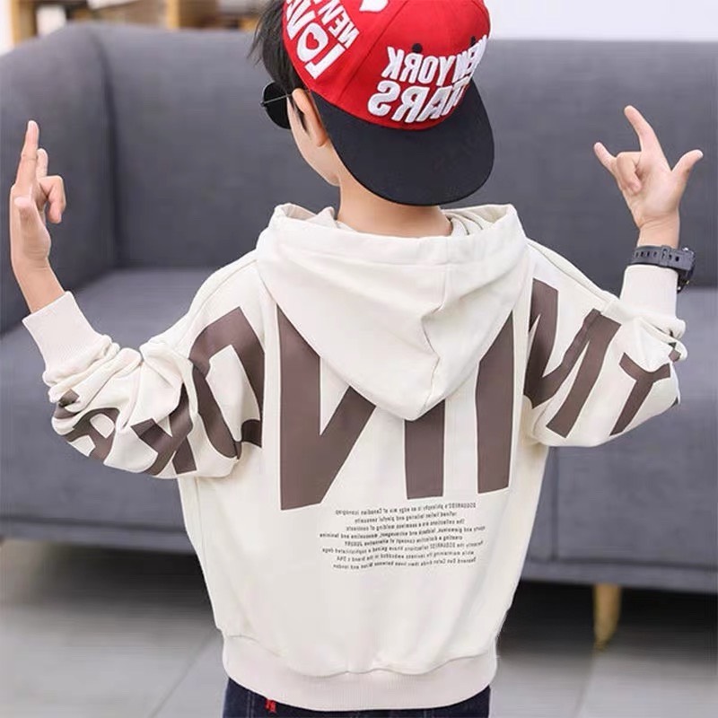 Áo khoác trẻ em, Áo khoác hoodie nỉ bông cho bé trai, bé gái, thời trang trẻ em in dễ thương, hàng Hàn quốc cao cấp