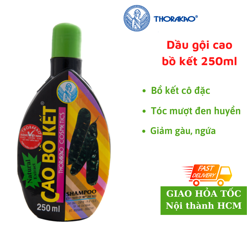 Dầu gội bồ kết Thorakao Cao bồ kết 250ml