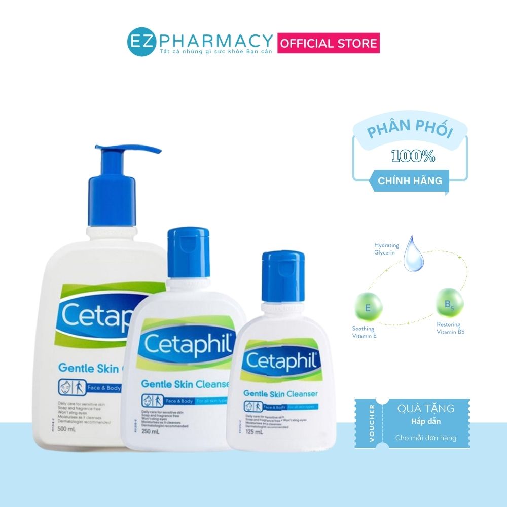 Sữa rửa mặt cetaphil gentle skin cleanser - dịu nhẹ cho mọi loại da