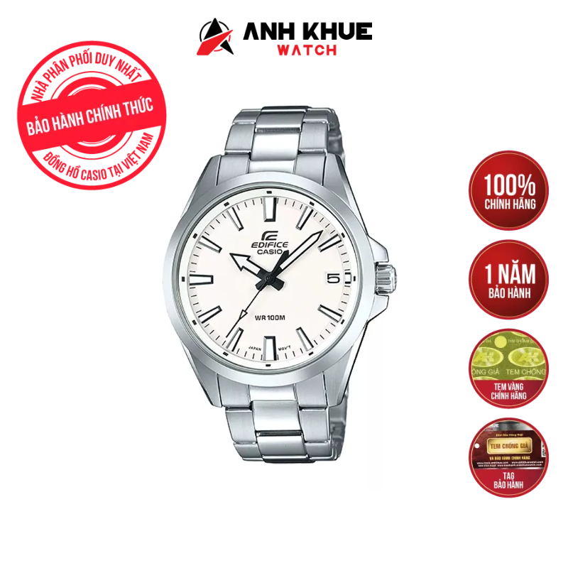 Đồng hồ casio edifice nam dây kim loại efv-100d-7avudf