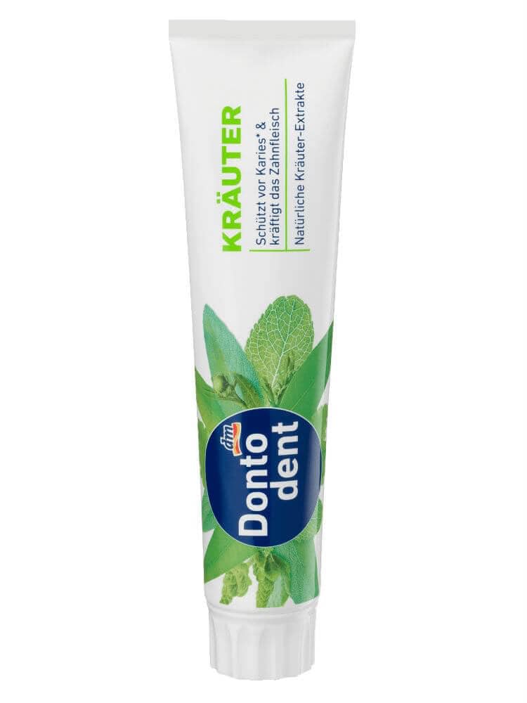 Kem đánh răng bạc hà thảo dược dontodent kräuter 125ml