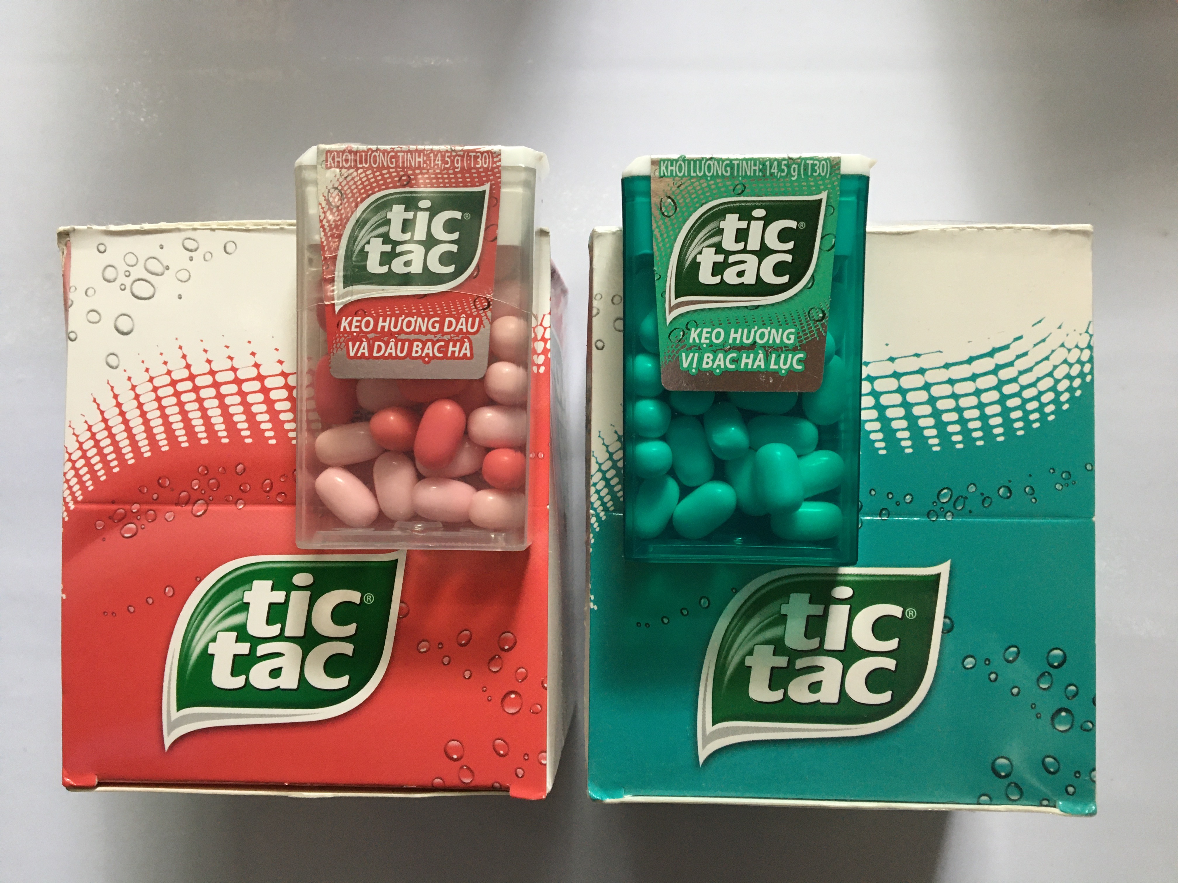 Kẹo tictac vị bạc hà