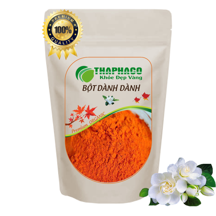 Bột quả dành dành 100g gia vị thực phẩm thaphaco