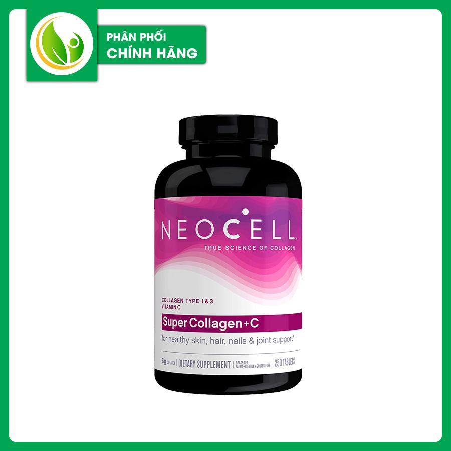 Viên uống Neocell Super Collagen + C 250 Viên Chống Lão Hóa, Làm Đẹp Da Của Mỹ