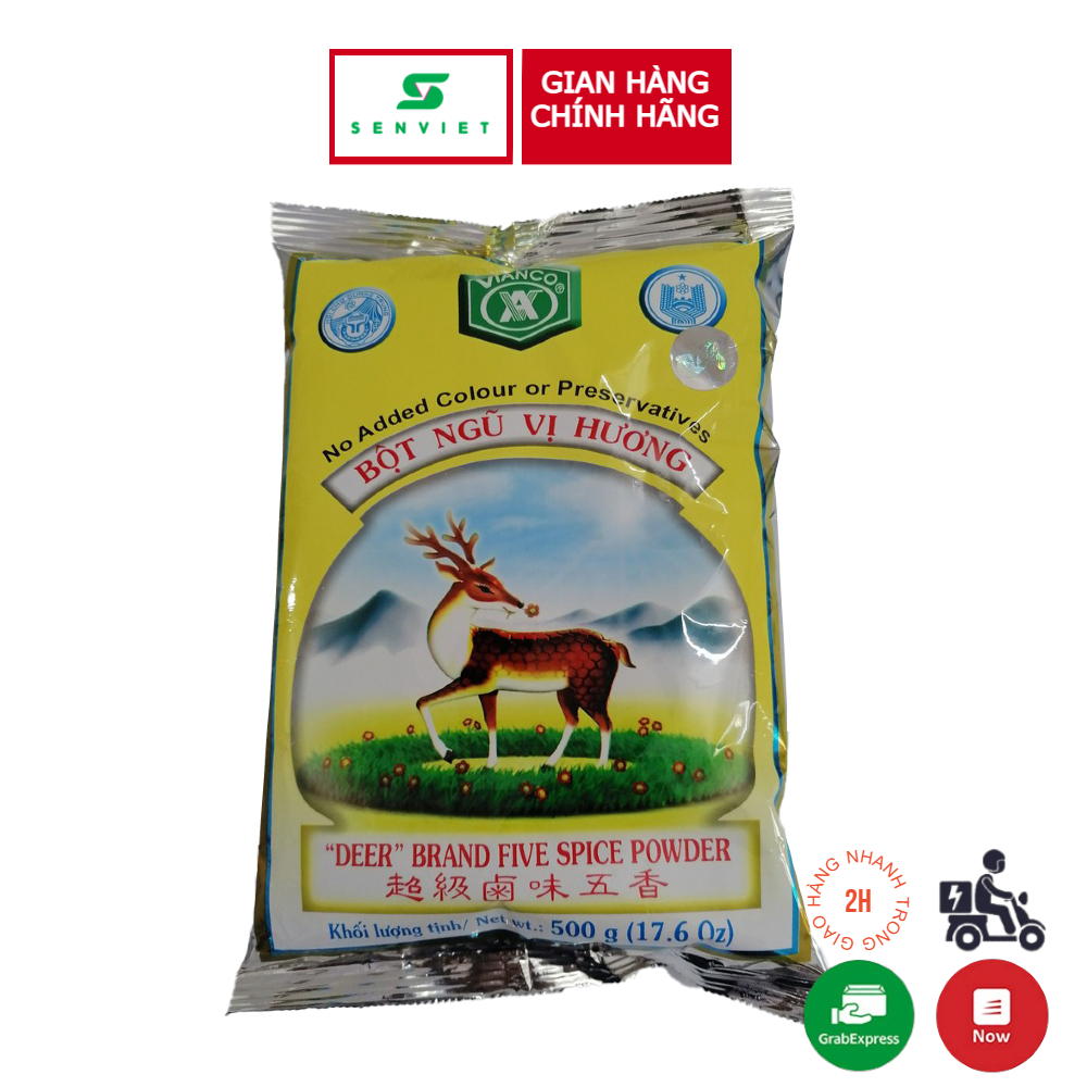 Bột ngũ vị hương con nai Vianco 500g