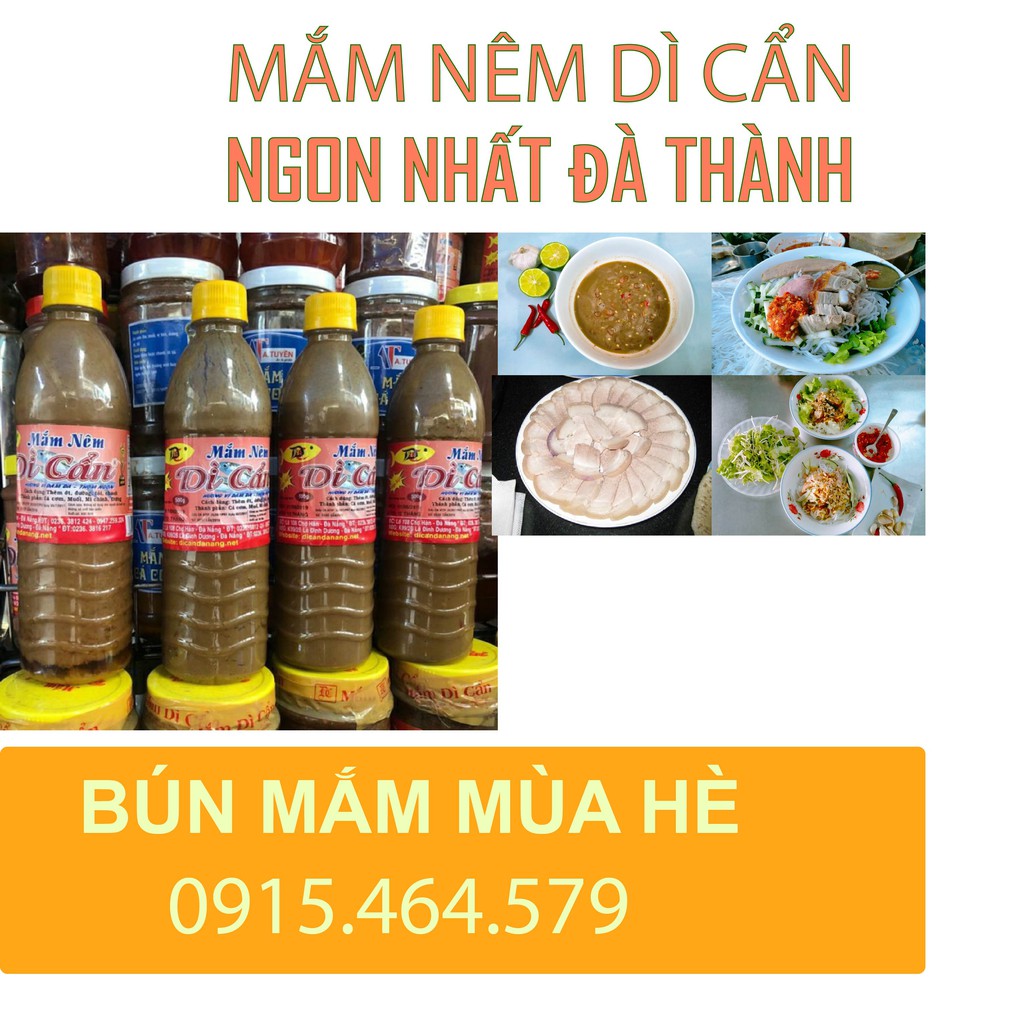 Mắm nêm cá cơm dì cẩn đặc sản đà nẵng siêu ngon 500gr