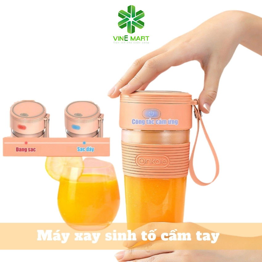 Máy xay sinh tố mini cầm tay đa năng, máy xay cầm tay mini đa năng, máy sinh tố mini cầm tay