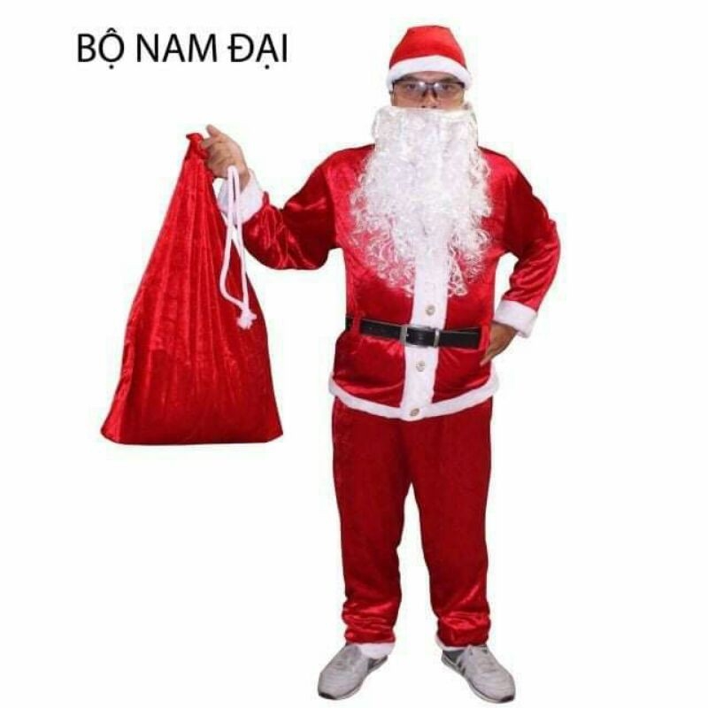 Bộ đồ ông già noel bằng những - đủ bộ