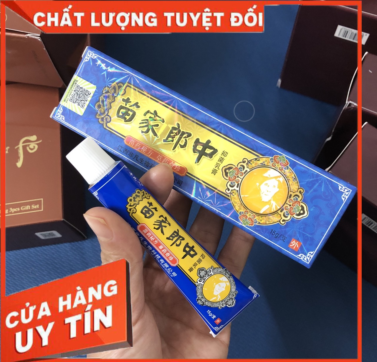 Kem bôi nấm ngứa tổ đỉa hắc lào viêm da cơ địa hàng nội địa Trung Chuyên Hàng Nội Địa China