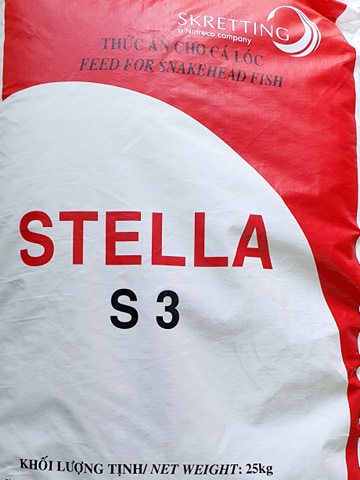 Cám Stella S3 - Thức ăn cho cá koi, ba đuôi, cá cảnh, cá kiểng