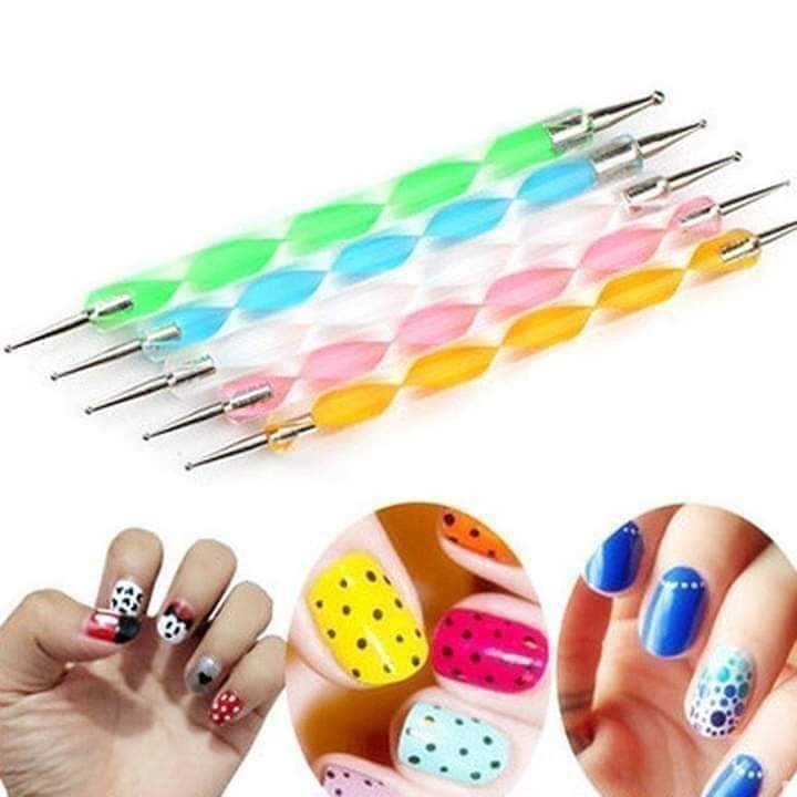 Bộ 5 chấm bi 2 đầu size từ to đến nhỏ