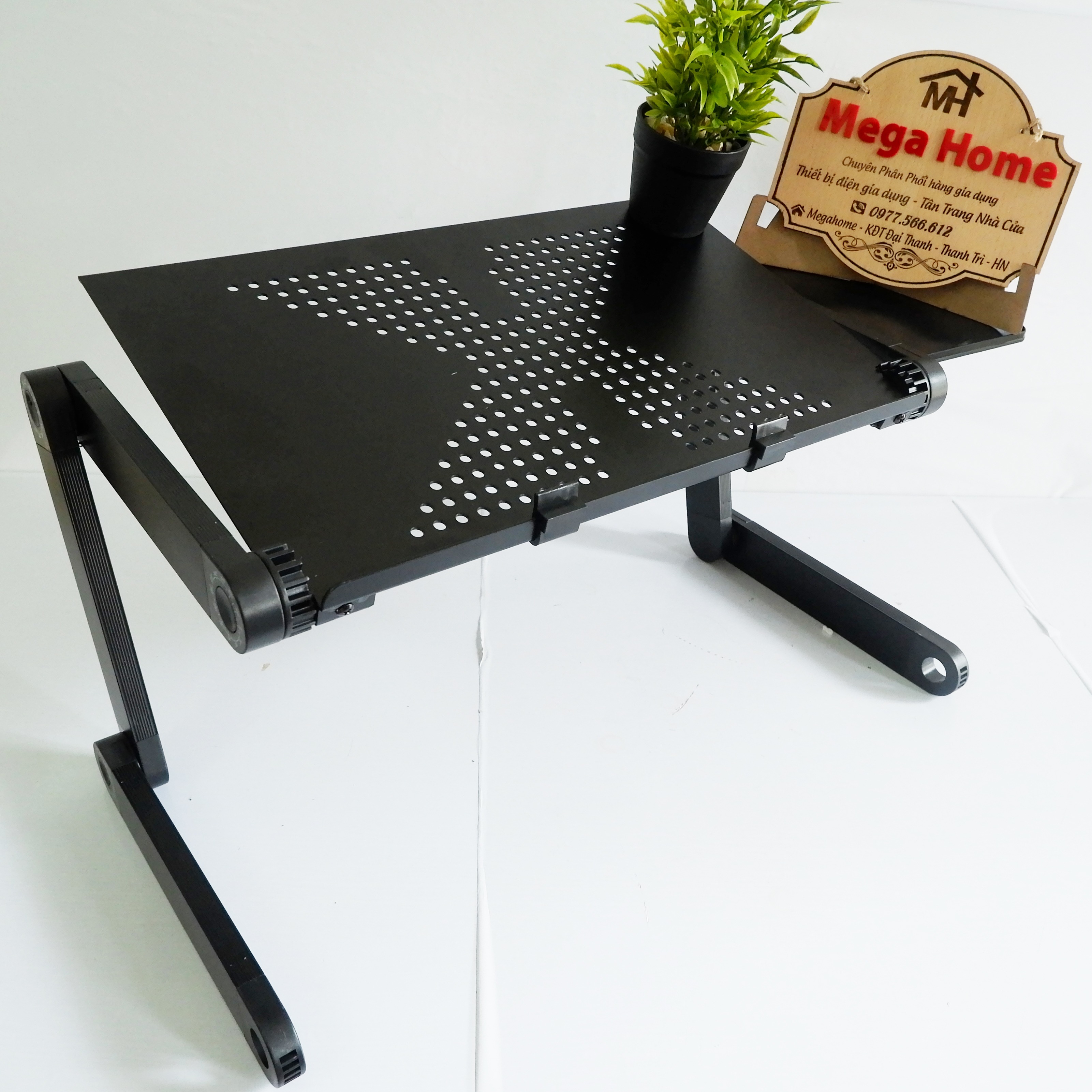 Bàn laptop gấp gọn đa năng xoay 360 độ h183 - bàn laptop quay 360 độ - bàn laptop di động - bàn làm việc để máy tính