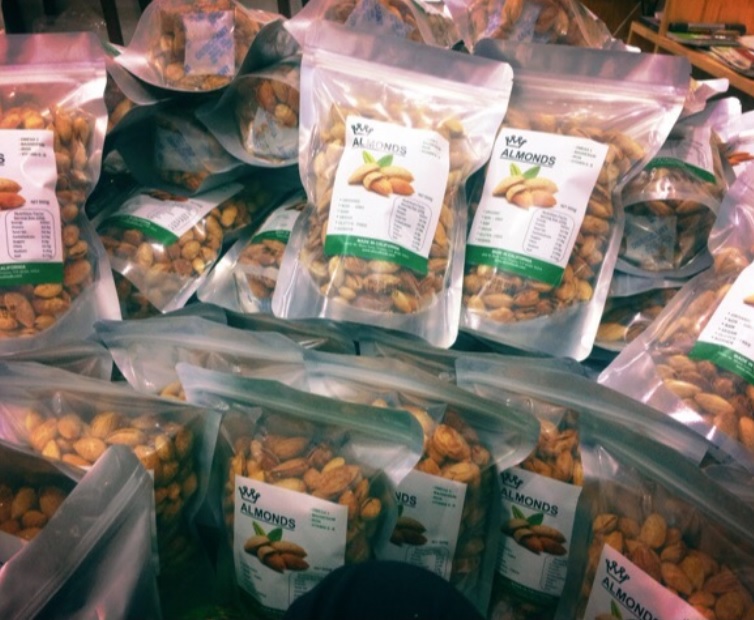 Hạt hạnh nhân vỏ mỏng rang bơ 500g loại 1
