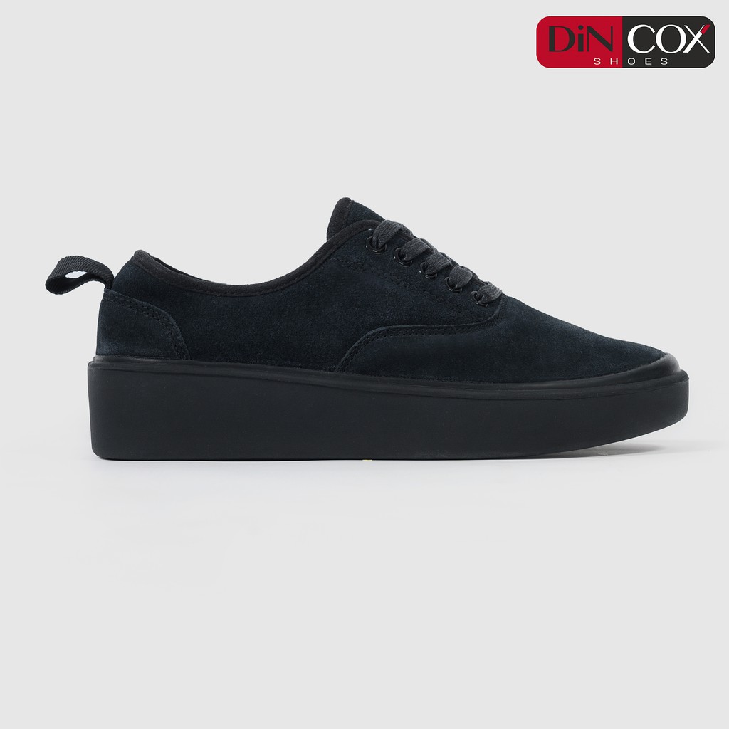 Giày Sneaker Da Lộn Nam DINCOX COXSHOES D28 Black