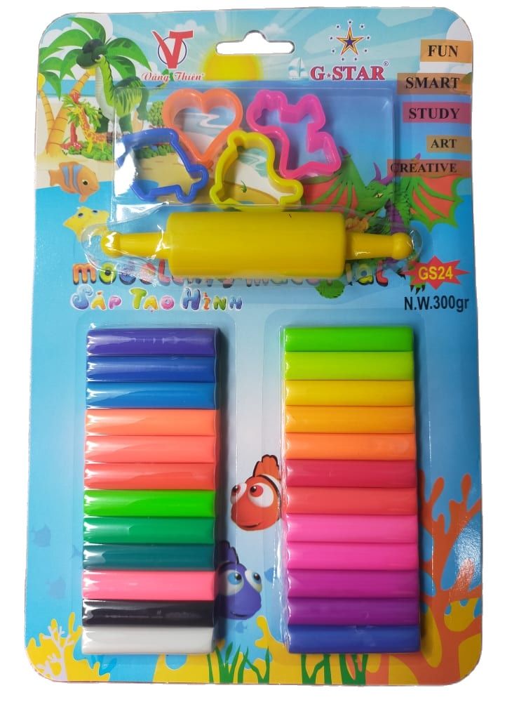 [HCM]ĐỒ CHƠI ĐẤT NẶN CHO BÉ (HÀNG THÁI LAN)