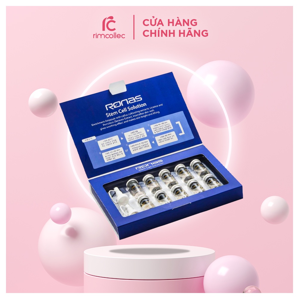 Tinh Chất Tế Bào Gốc Ronas Stem Cell Solution Phục Hồi Trắng Sáng Da
