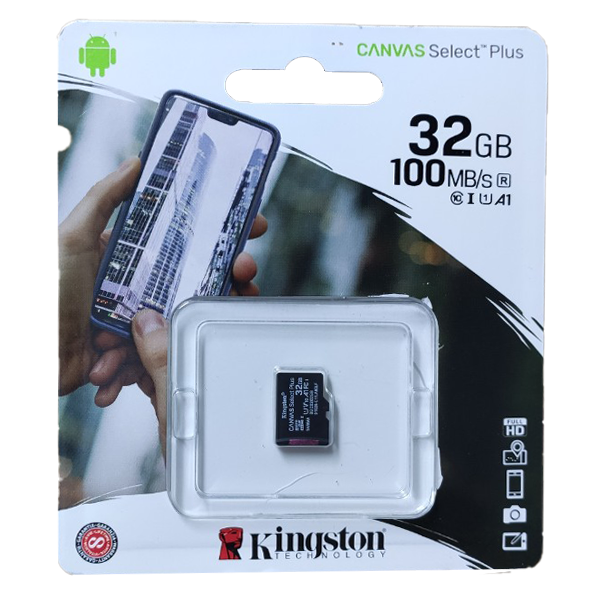 Thẻ nhớ micro sdhc kingston canvas select plus 32gb 64gb class 10 100mp/s - hàng chính hãng
