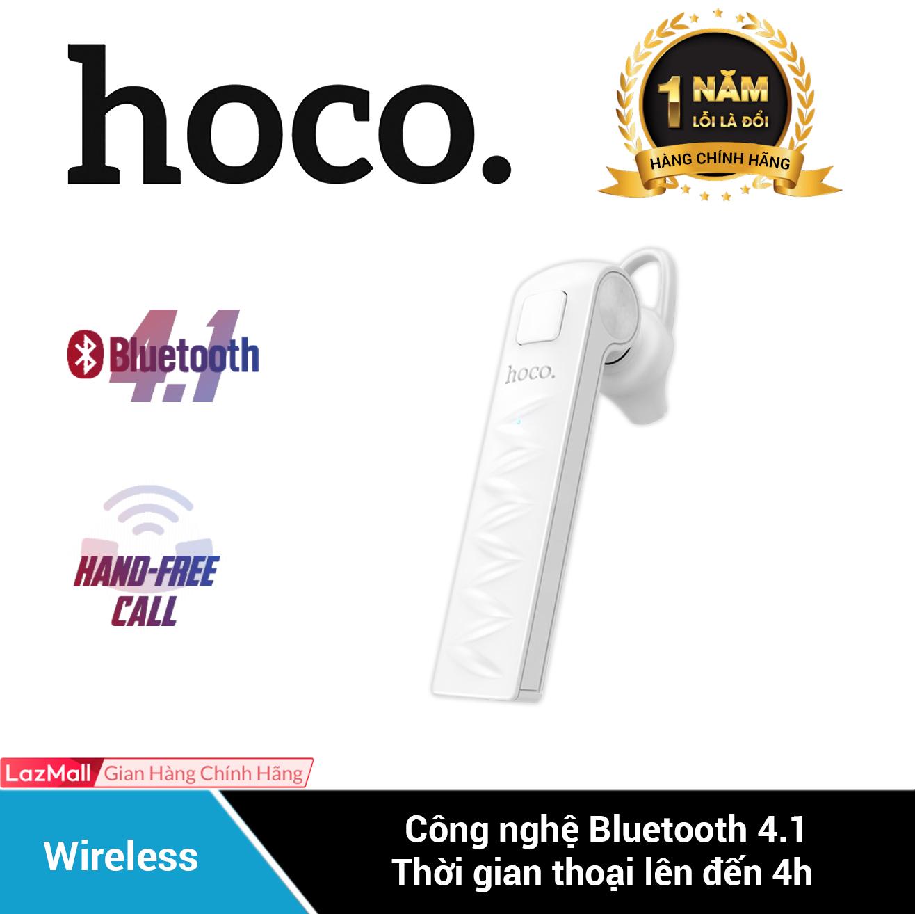 Tai nghe bluetooth Hoco E33 Whistle Headset - Thời gian chờ đến 160 giờ