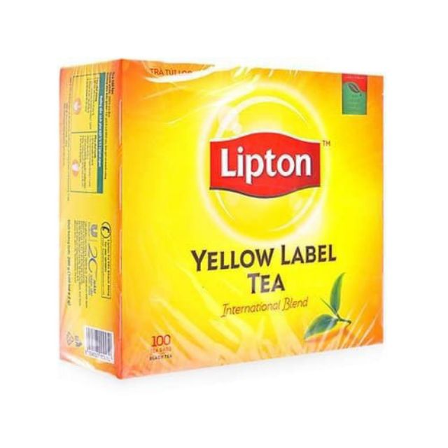 Trà Túi Lọc Lipton Yellow Label Tea Hộp 200g (2g x 100 túi)