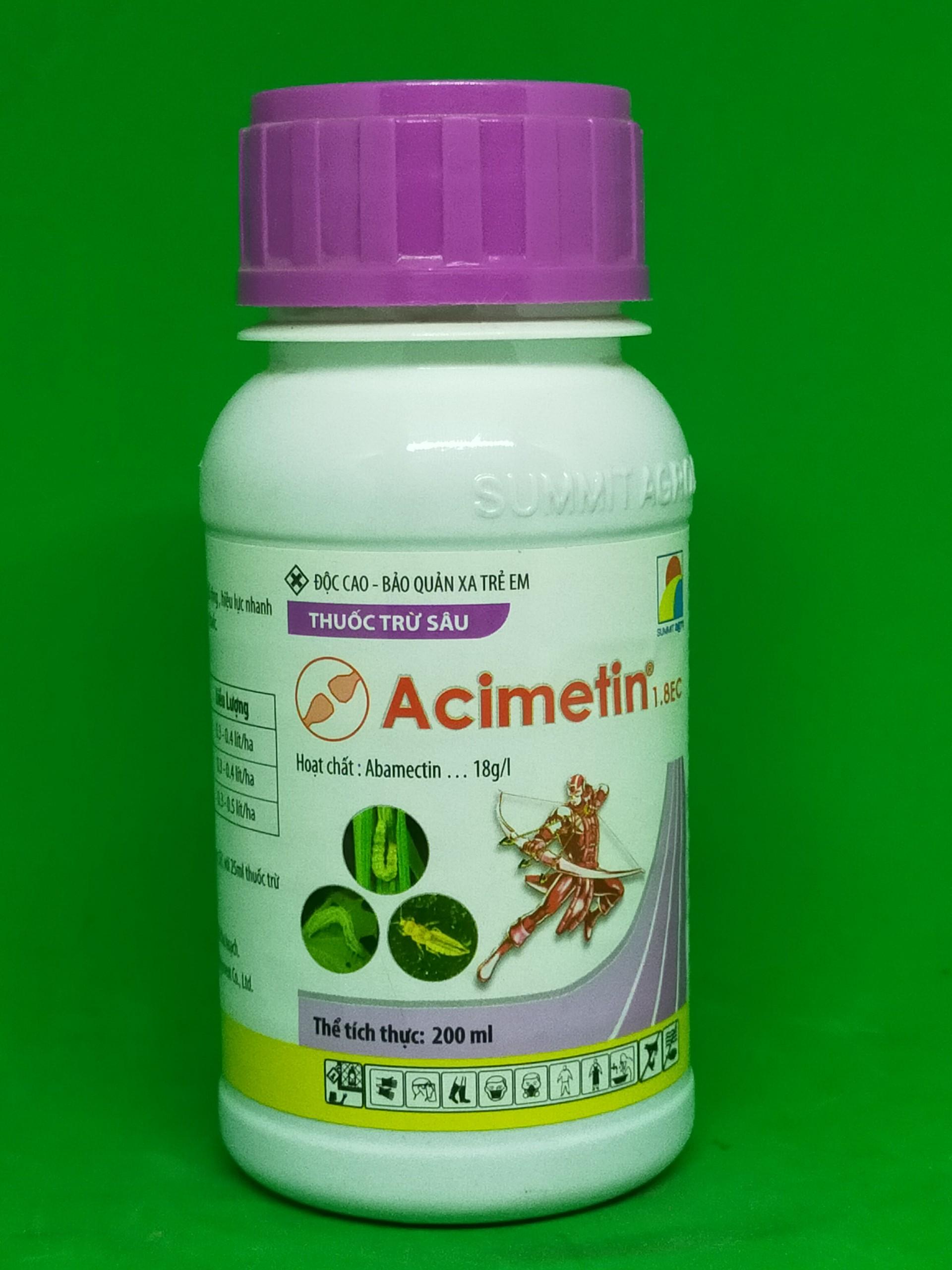Chuyên đánh sâu kháng Acimetin chai 200ml