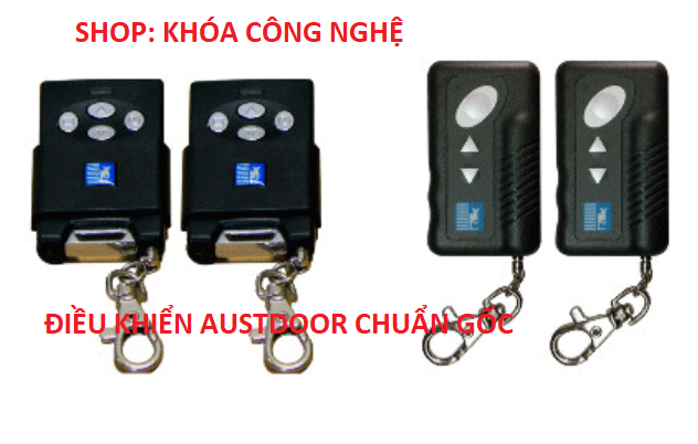 Điều khiển cửa cuốn austdoor hàng chuẩn gốc theo cửa