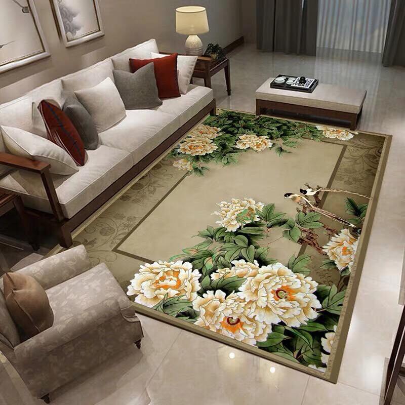 Thảm trải sàn phòng khách họa tiết 5D ĐẸP NHƯ TRANH VẼ (1.6m x2.3m)