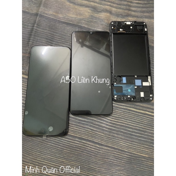 Thay màn hình samsung A30 / A50 / A50S Oled/2ic liền khung tặng cường lực và keo dán