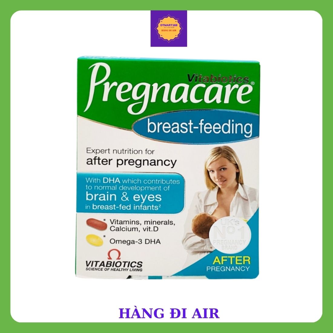 Vitamin Bú Pregnacare, Vitamin Sau Sinh Pregnacare Viên Uống Lợi Sữa Bổ Sung Vitamin Tổng Hợp Sau Sinh