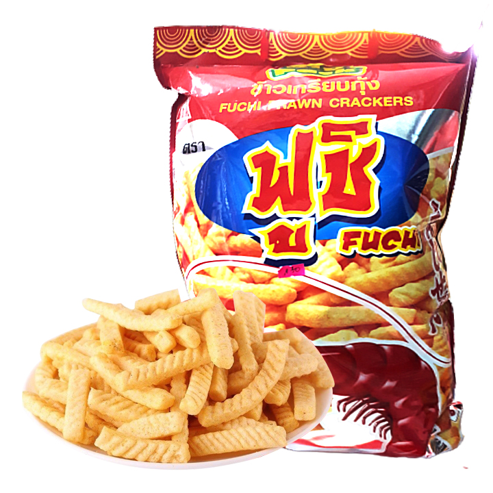 [HCM]Snack Tôm Fuchi Thái Lan Khổng Lồ Gói 600Gr
