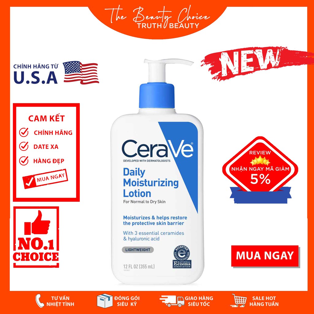 Sữa dưỡng CeraVe Daily Moisturizing Lotion