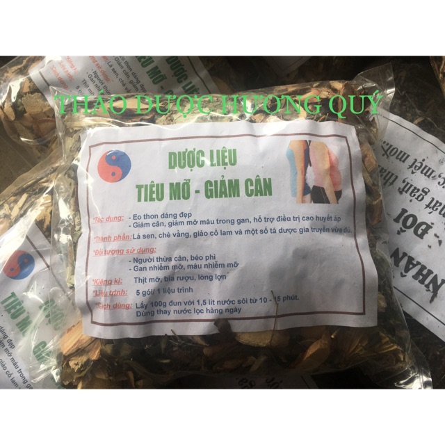 Combo 3kg dược liệu Giảm Cân, Tiêu Mỡ 3-5kg trong 1 tháng an toàn, hiệu quả