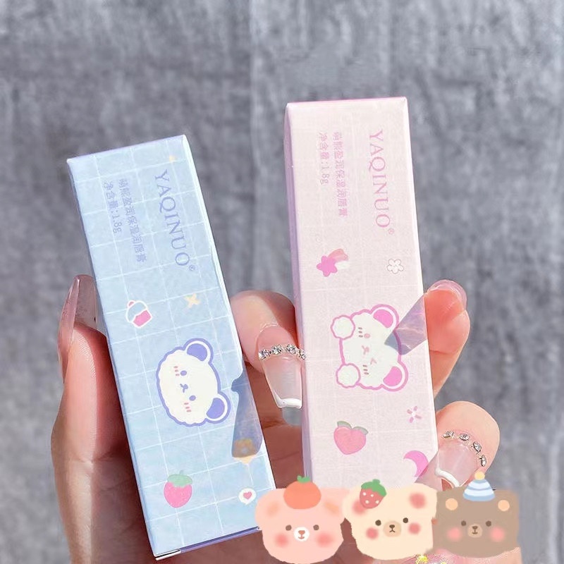Son Dưỡng Ẩm Căng Mọng Môi Bear Yaqinuo