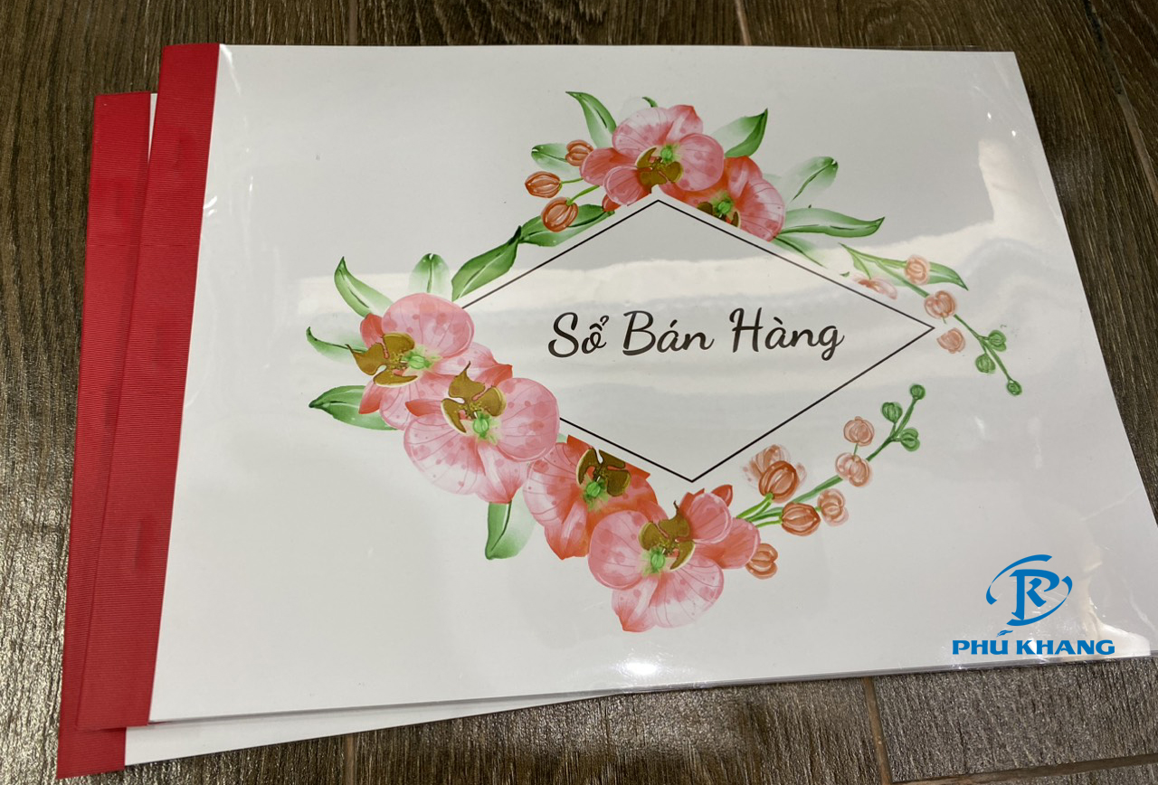 Sổ bán hàng, kích thước a4 - 1 cuốn 100 tờ in 1 mặt